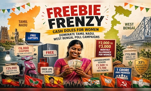 Giveaway Craze: Cash Handouts for Women Take Center Stage in Tamil Nadu and West Bengal Election Campaigns