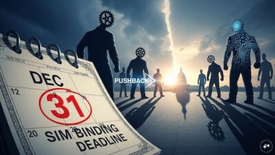 Government postpones SIM binding deadline to December 31 following strong opposition from major tech companies.