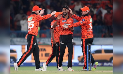 Hinge and Hussain celebrated for their standout performances as Sunrisers Hyderabad dominate Rajasthan Royals in the IPL.