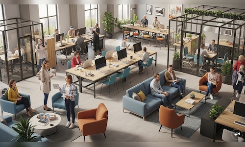 India's flexible workspace sector shifts focus to enterprises, experiencing 30% growth: Knight Frank