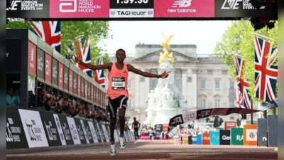 Kenya's Sabastian Sawe Makes History as First Runner to Complete a Marathon in Under 2 Hours at London Event
