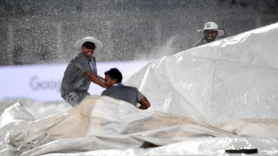 Live Update: Rajasthan Royals vs Mumbai Indians, IPL 2026 – Fourth Umpire Evaluates Weather Conditions During Rain Delay