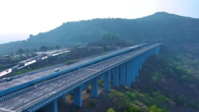 Mumbai-Pune Expressway's 'missing link' set to launch on May 1, anticipated to reduce travel time and ease congestion.