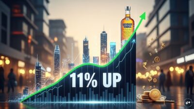 Pernod Ricard India's revenue increases by 11% in the March quarter.