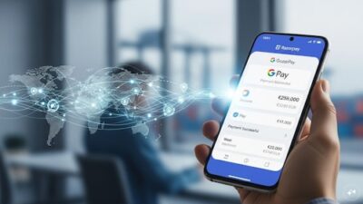 Razorpay partners with Google Pay to facilitate global payments for exporters.