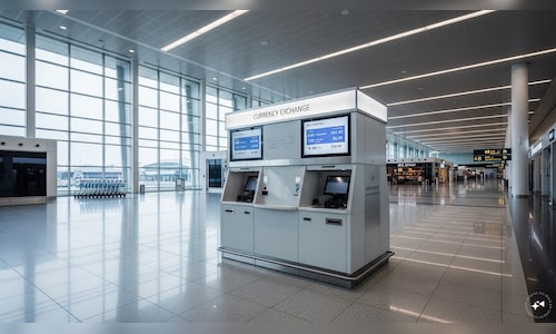 Rupees can now be exchanged in airport departure areas post-immigration.
