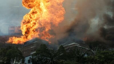 Sandakan Blaze: 200 Homes Lost in Sabah, Malaysia, Displacing Over 400 Residents