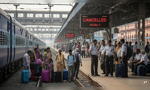 South Central Railway Suspends Train Services on Vijayawada–Duvvada Route Until May 5: See Complete List