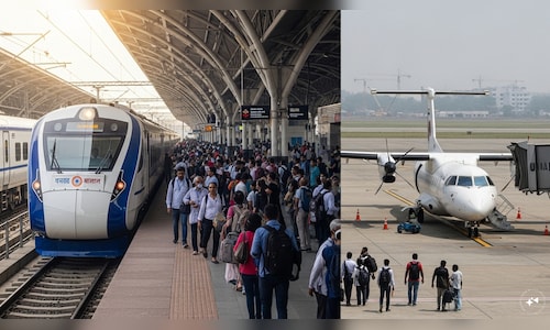 Vande Bharat Trains Surpass Air Travel: Rail Passenger Growth Soars 34% as Flight Numbers Decline in FY26