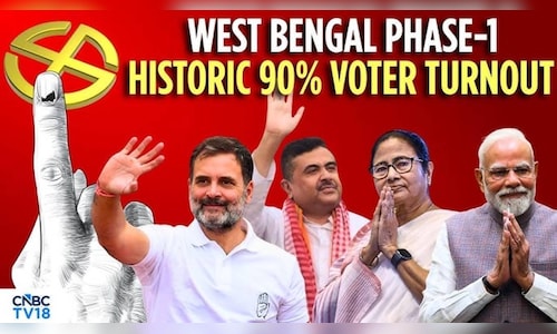 West Bengal Assembly Elections: Historic 93.19% Voter Participation in Initial Phase, Reports Election Commission