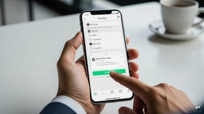 You could soon have the option to top up prepaid numbers via WhatsApp.