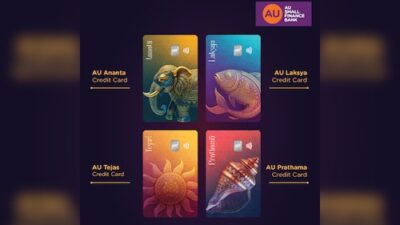 AU Small Finance Bank introduces four new credit cards offering travel and lifestyle perks.