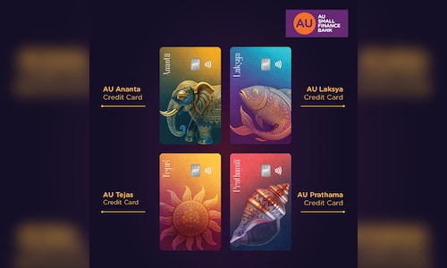 AU Small Finance Bank introduces four new credit cards offering travel and lifestyle perks.