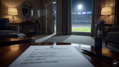 BCCI issues caution to IPL teams over vaping, hotel access violations, and dugout breaches.