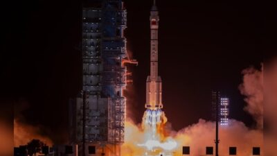 China launches Hong Kong's inaugural astronaut on a year-long mission to the space station.