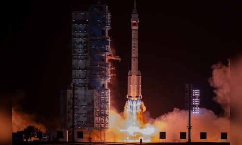 China launches Hong Kong's inaugural astronaut on a year-long mission to the space station.