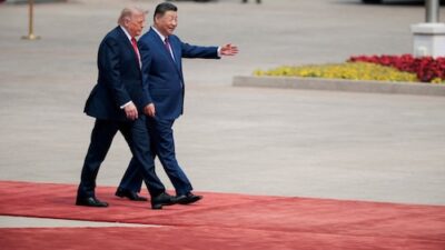 Donald Trump urges China and Taiwan to ease tensions, cautions the island against seeking independence.