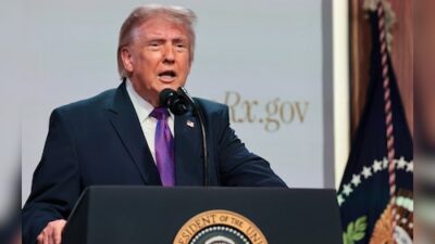 Donald Trump will skip son's wedding festivities owing to his presidential responsibilities.