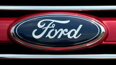Ford shares surge 21% in just two days as AI enthusiasm expands beyond the tech sector.