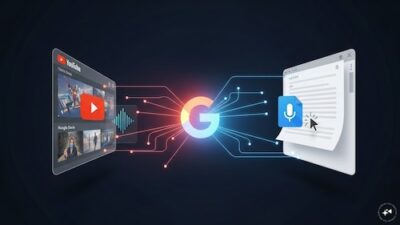 Google I/O 2026: AI advancements soar with universal shopping cart, Gemini enhancements, and new voice functionalities.