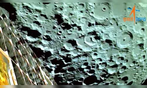 ISRO Reports Chandrayaan-2 Radar Likely Discovered Subsurface Ice Near the Moon's South Pole