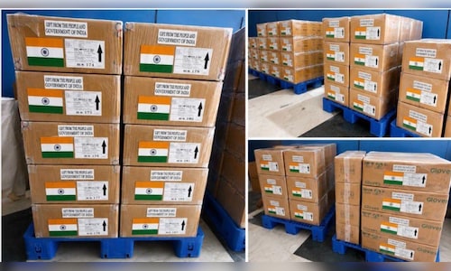 India dispatches initial shipment of Ebola medical supplies to Africa CDC in response to WHO emergency alert.