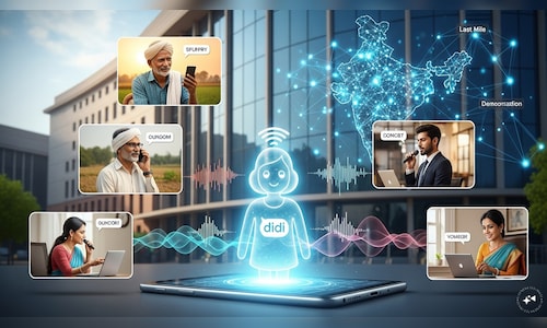 India introduces AI chatbot 'Samadhan Didi' that allows users to submit complaints in their native language.