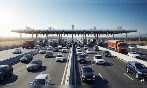 India launches its inaugural barrier-free tolling system on NH-48 in Gujarat.