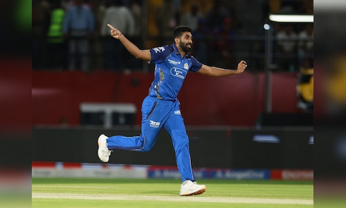 Jasprit Bumrah expresses surprise at becoming Test captain prior to leading the Mumbai Indians.