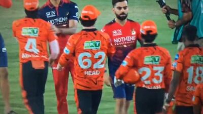 Kohli declines handshake with Head following intense verbal exchange during IPL match.