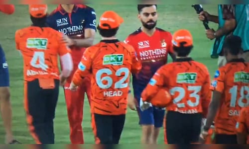 Kohli declines handshake with Head following intense verbal exchange during IPL match.