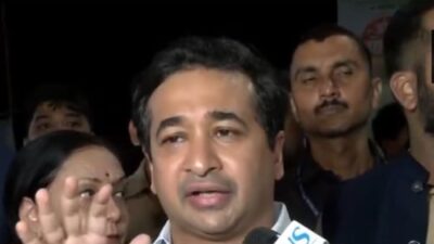 Maharashtra minister labels AIMIM as a 'terrorist group,' likens Owaisi to Laden.