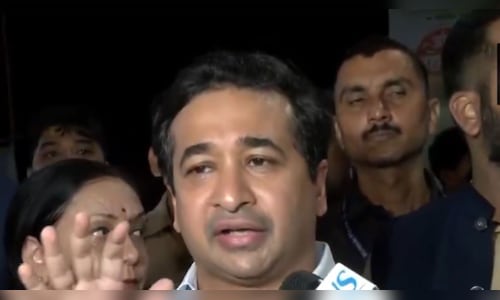 Maharashtra minister labels AIMIM as a 'terrorist group,' likens Owaisi to Laden.