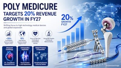 Poly Medicure aims for 20% growth by FY27 while expanding its advanced device offerings.