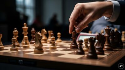 Praggnanandhaa bests top-ranked Magnus Carlsen; Gukesh falls behind at Norway Chess.