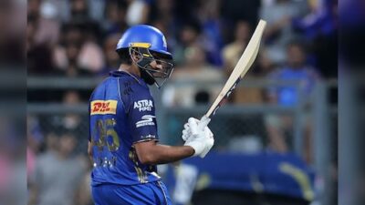 Rohit Sharma leads Mumbai Indians to a commanding 6-wicket victory against Lucknow Super Giants.