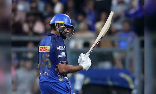 Rohit Sharma leads Mumbai Indians to a commanding 6-wicket victory against Lucknow Super Giants.