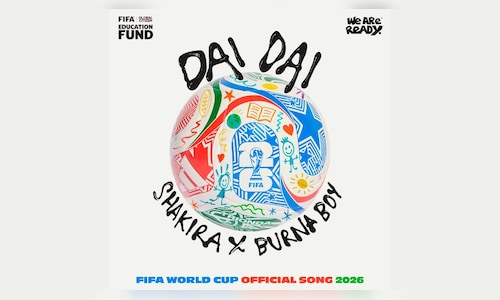 Shakira and Burna Boy unveil "Dai Dai" as the official song for FIFA World Cup 2026, with royalties benefiting the FIFA Global Citizen Education Fund.