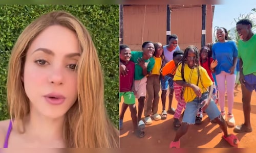 Shakira calls on Ugandan dance troupe Ghetto Kids to showcase their talents at the 2026 FIFA World Cup final.