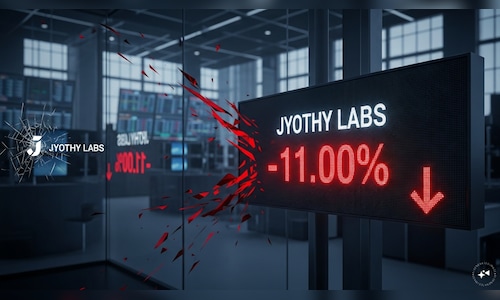 Stock Plunge: Jyothy Labs' Shares Drop 11% Following Henkel's Update