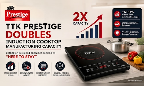 TTK Prestige Expands Induction Cooktop Capacity, Declares Sustained Demand Surge