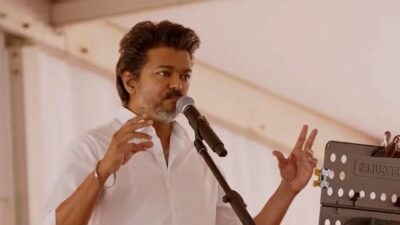 TVK's Vijay to be sworn in as Chief Minister of Tamil Nadu on May 9 at 11 AM.