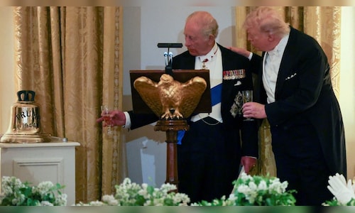 Trump announces he will remove specific tariffs on Scotch whisky following royal visit.