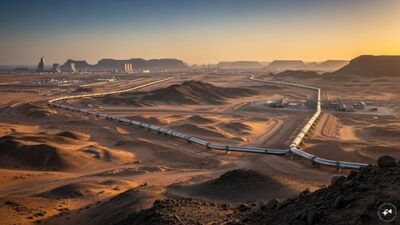 UAE's upcoming oil pipeline avoiding the Strait of Hormuz set to launch by 2027.