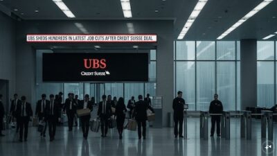 UBS Cuts Hundreds of Jobs Following Credit Suisse Acquisition