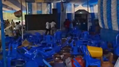 Vandalism in Asansol; TMC and BJP Clashes in Cooch Behar Prompt Police to Use Batons