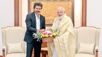 Vijay's First Visit to Delhi as Tamil Nadu CM: Meeting with PM Modi on Mekedatu and State Initiatives