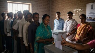 West Bengal: Re-Election Starts at 15 Polling Stations for Two Assembly Seats Following EC Directive