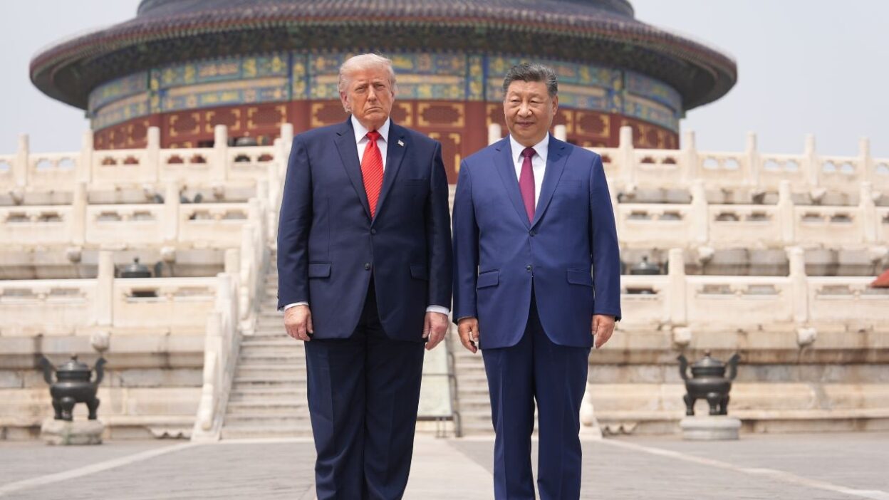White House reports that Trump and Xi concur on preventing Iran from obtaining nuclear weapons.