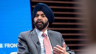 World Bank's Ajay Banga advocates for 'Small AI' in agriculture, highlights Indian farmers' technology use at Singapore summit.